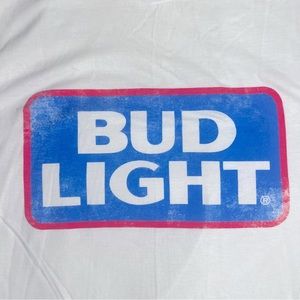 Bud Light | T Shirt | XL | White
